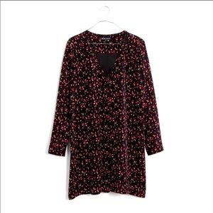 Madewell et Sezane Elly Silk Shirtdress